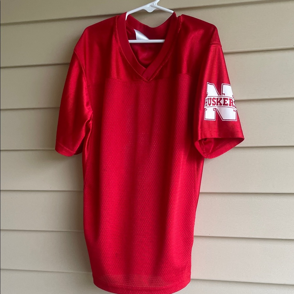 Youth large Nebraska Huskers football jersey